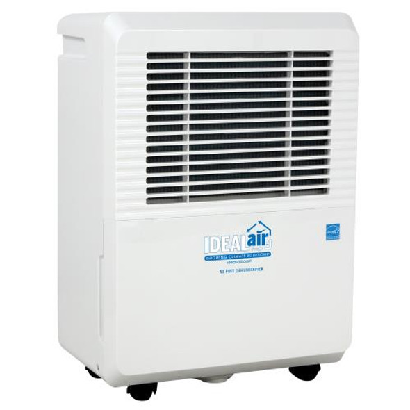 Ideal-Air Dehumidifier 30 Pint - Up to 50 Pints Per Day - 0826.0