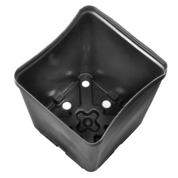Gro Pro Square Plastic Pot 5.5 in x 5.5 in x 6 in (1=Count)