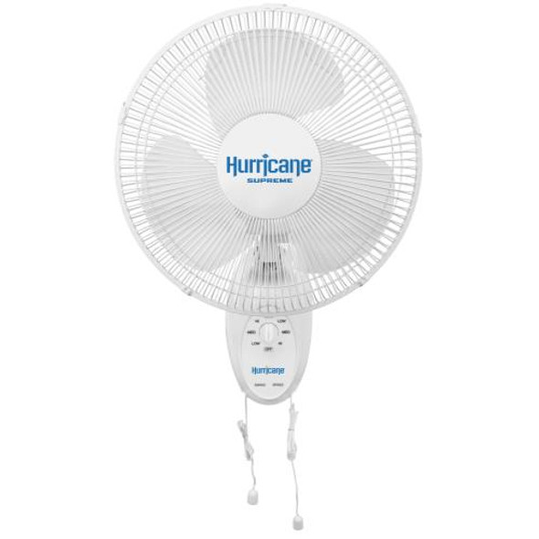 Hurricane Supreme Oscillating Wall Mount Fan 12 in (63/Plt)