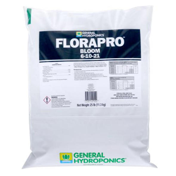 General Hydroponics FloraPro Bloom Soluble 25 lb bag (80/Plt) - 8029