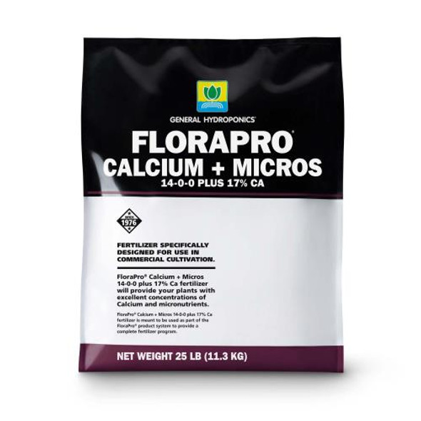 General Hydroponics FloraPro Calcium + Micros Soluble 25 lb bag (80/Plt) - 8031