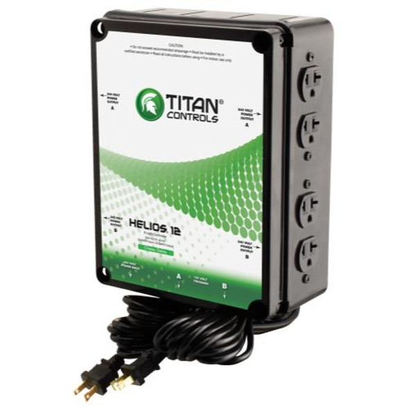 Titan Controls Helios 12 - 8 Light 240 Volt Controller w/ Dual Trigger Cords