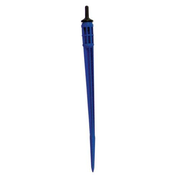 Hydro Flow Dripper Stake w/ Basket - Blue - Display Box (100/Bag)