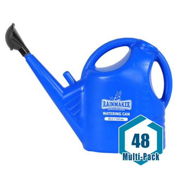 Rainmaker Watering Can 3.2 Gal / 12 Liter: 48 pack