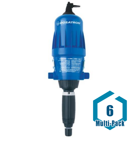 Dosatron Water Powered Doser 14 GPM 1:3000 to 1:333: 6 pack