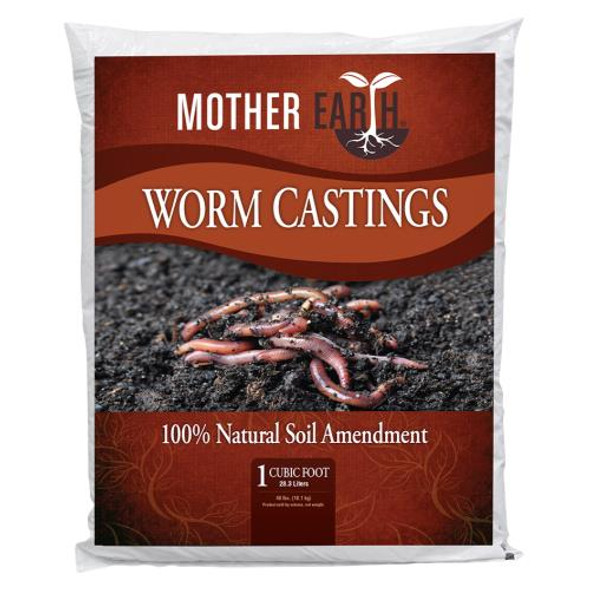 Mother Earth Worm Castings 1 cu ft (50/Plt)