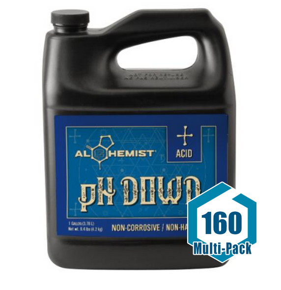 Alchemist pH Down Non-Corrosive Gallon: 160 pack