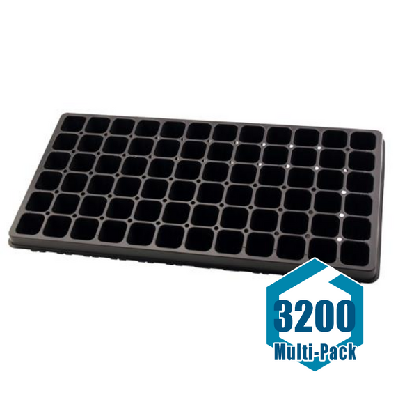 Super Sprouter 72 Cell Plug Tray - Square Holes : 3200 pack