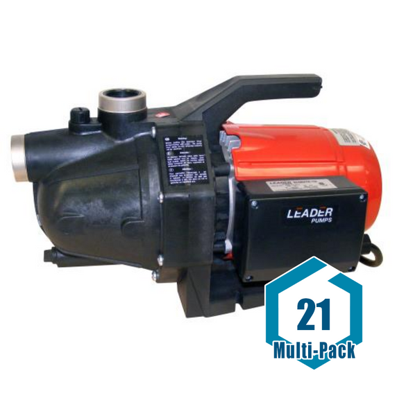 Leader Ecojet 130 1 HP 1 - 115 Volt - 1260 GPH: 21 pack