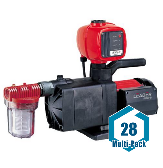 Leader Ecotronic 240F 3/4 HP Multistage: 28 pack