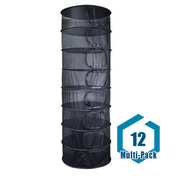 Grower's Edge Dry Rack Enclosed w/ Zipper Opening - 2 ft: 12 pack