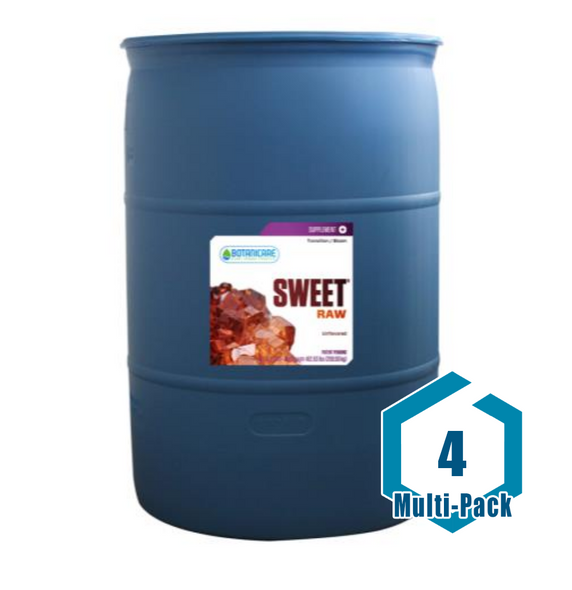 Botanicare Sweet Carbo Raw 55 Gallon: 4 pack