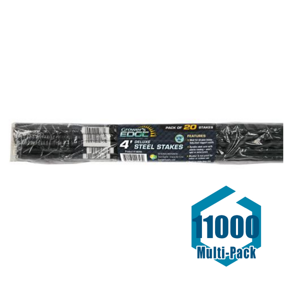 Grower's Edge Deluxe Steel Stake 5/16 in Diameter 4 ft : 11000 pack