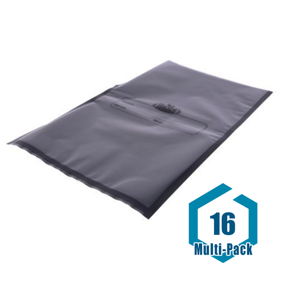 Harvest Keeper Black / Clear Precut Bags 11 in x 18 in (50/Pack): 16 pack