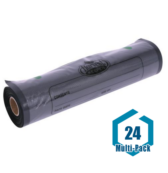 Harvest Keeper Black / Clear Roll 11 in x 19.5 ft: 24 pack