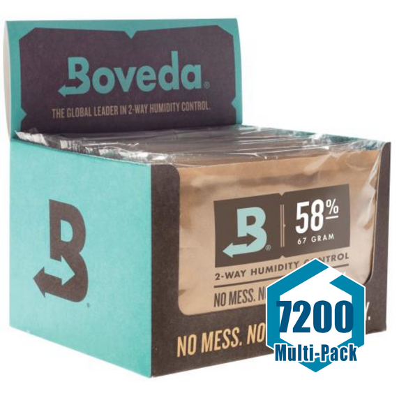 Boveda 67g 2-Way Humidity 58% (12/Pack): 7200 pack