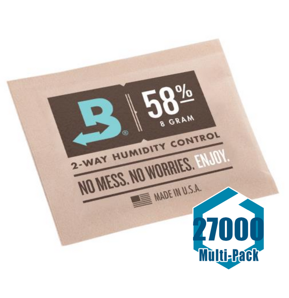Boveda 8g 2-Way Humidity 58% (300/Pack): 27000 pack