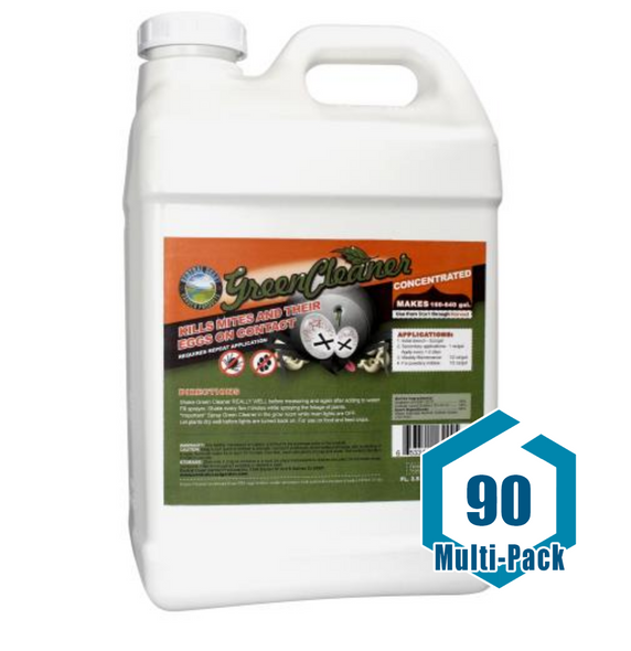 Green Cleaner 2.5 Gallon: 90 pack
