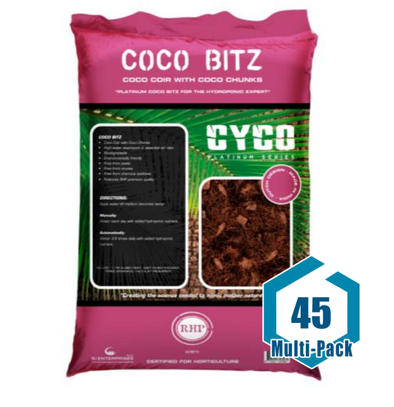 CYCO Coco Bitz 50 Liter (45/Plt): 45 pack