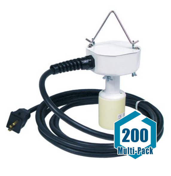 Socket Assembly w/ 15 ft Lamp Cord - 16 Gauge: 200 pack
