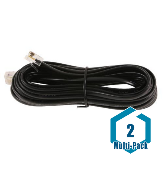 Gavita Controller Cable RJ9 / RJ14 16 ft / 5 m: 2 pack