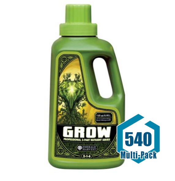 Emerald Harvest Grow Quart/0.95 Liter: 540 pack