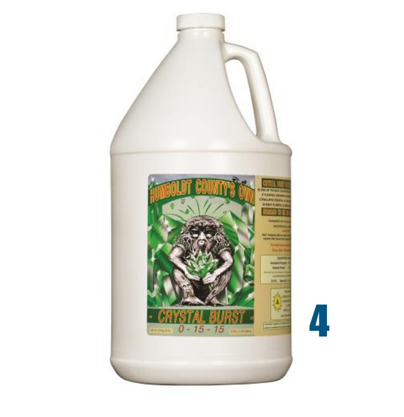 Emerald Triangle Crystal Burst Gallon: 4 pack