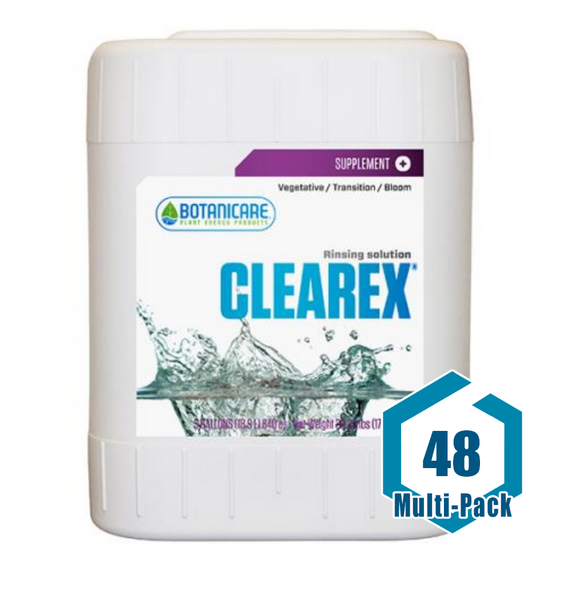 Botanicare Clearex 5 Gallon: 48 pack