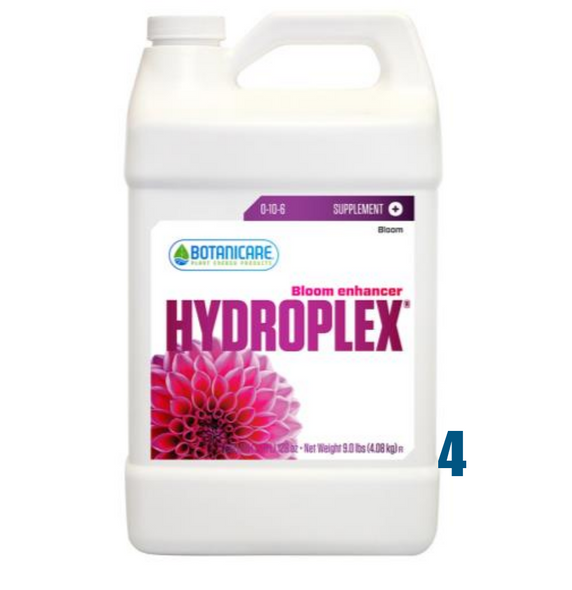 Botanicare Hydroplex Bloom Gallon: 4 pack