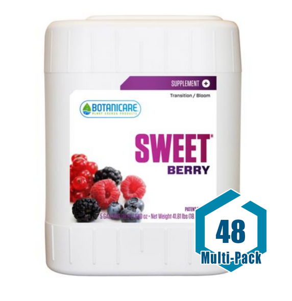 Botanicare Sweet Berry 5 Gallon: 48 pack