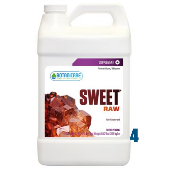 Botanicare Sweet Carbo Raw Gallon: 4 pack