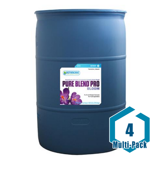 Botanicare Pure Blend Pro Bloom 55 Gallon: 4 pack
