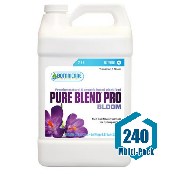 Botanicare Pure Blend Pro Bloom Gallon: 240 pack