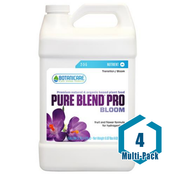 Botanicare Pure Blend Pro Bloom Gallon: 4 pack