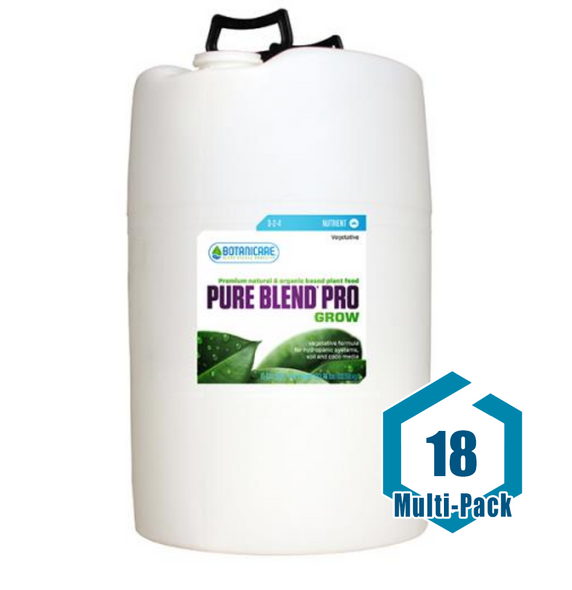 Botanicare Pure Blend Pro Grow 15 Gallon: 18 pack