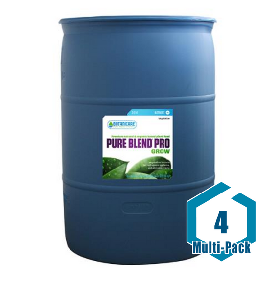 Botanicare Pure Blend Pro Grow 55 Gallon: 4 pack