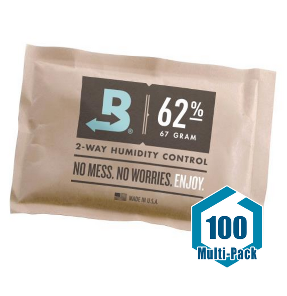 Boveda 67g 2-Way Humidity 62% (100/Pack): 100 pack