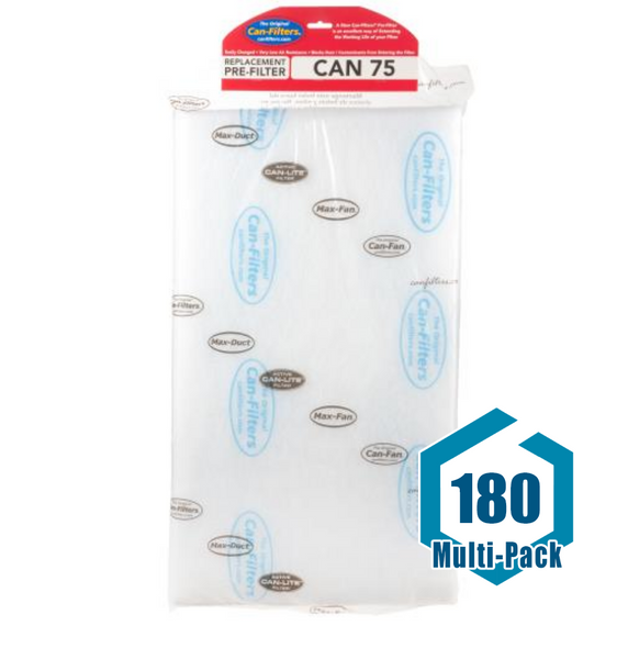 Can Replacement Pre-Filter 75: 180 pack
