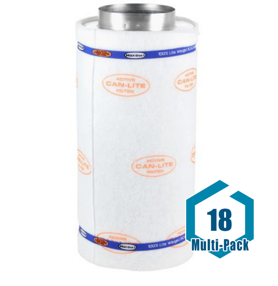 Can-Lite Filter Mini 8 in x 25 in 800 CFM: 18 pack