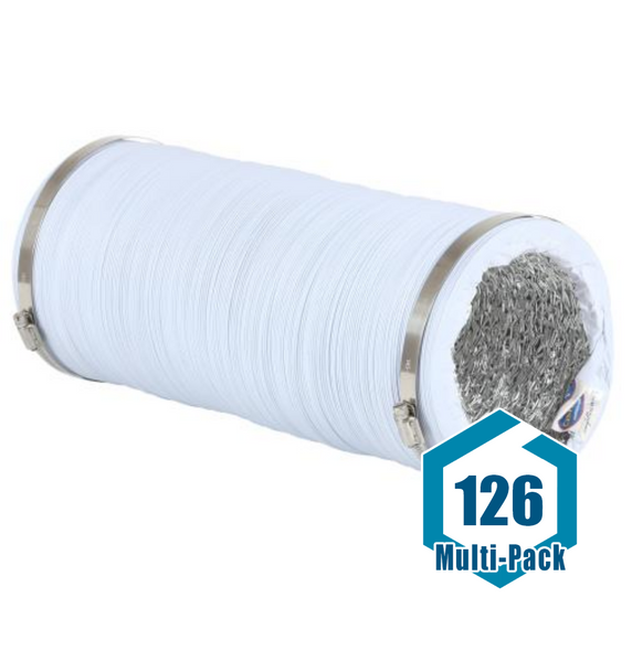 Can-Fan Max Vinyl Ducting 6 in x 25 ft: 126 pack