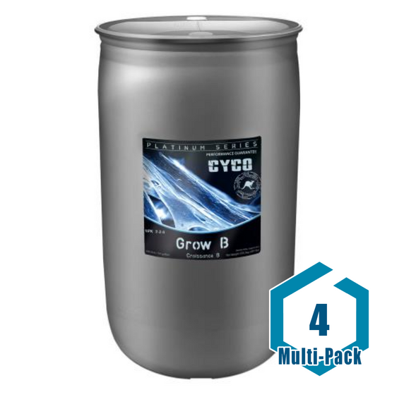 CYCO Grow B 205 Liter: 4 pack