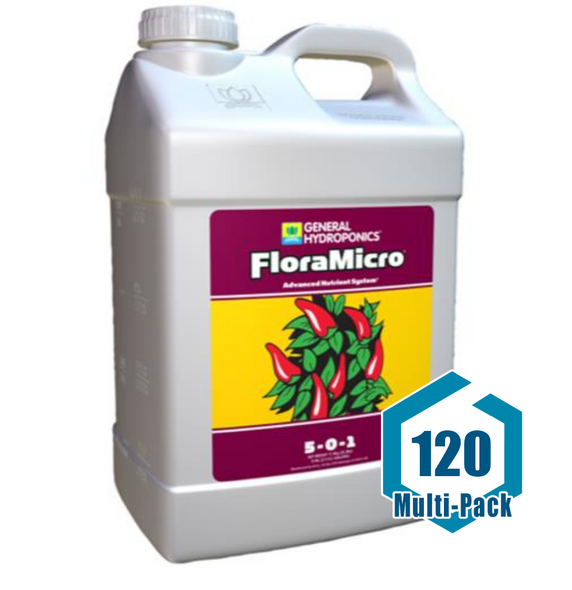 GH Flora Micro 2.5 Gallon: 120 pack