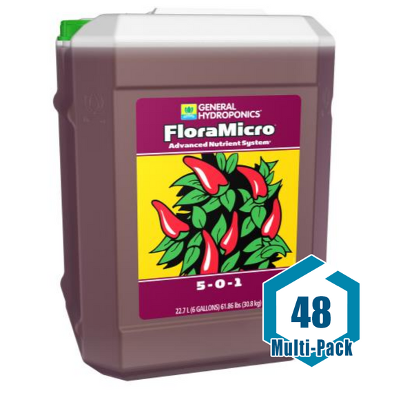 GH Flora Micro 6 Gallon: 48 pack