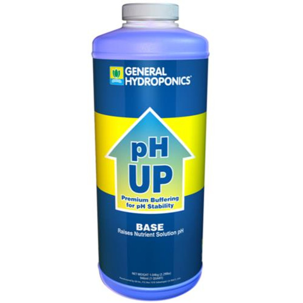 General Hydroponics pH Up Base Quart