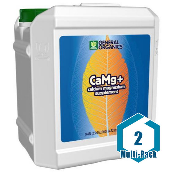 GH General Organics CaMg+ 2.5 Gallon: 2 pack