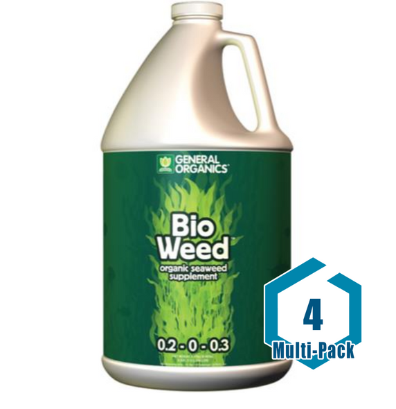GH General Organics BioWeed Gallon: 4 pack