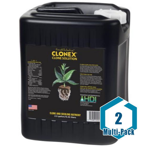 HydroDynamics Clonex Clone Solution 2.5 Gallon: 2 pack