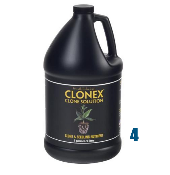 HydroDynamics Clonex Clone Solution Gallon: 4 pack