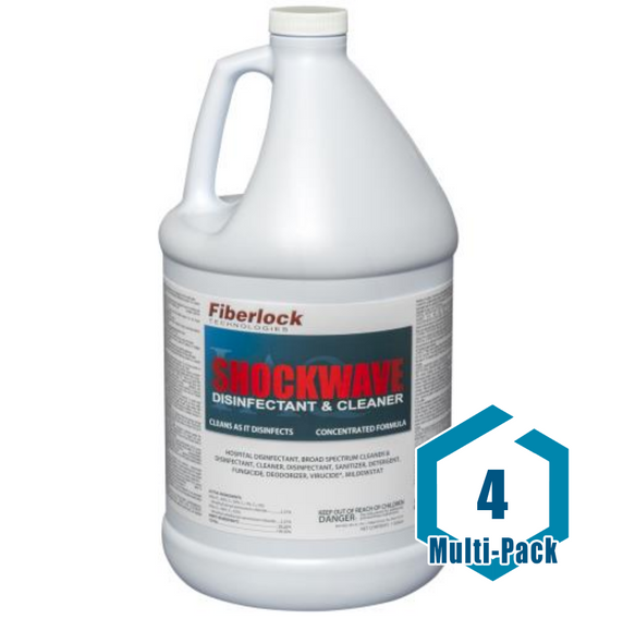 FIBERLOCK SHOCKWAVE GAL: 4 pack