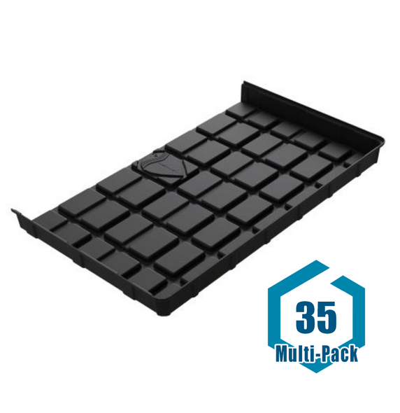 Botanicare 5'W x 3'L Black ABS End Tray: 35 pack